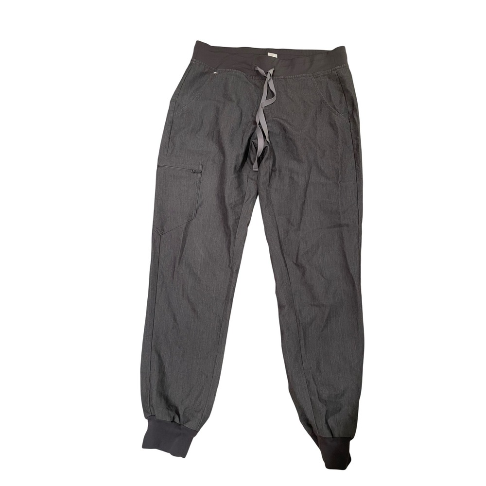 Figs Zamora Jogger Scrub Pants Womens Small Gray Technical Collection W18SW2005